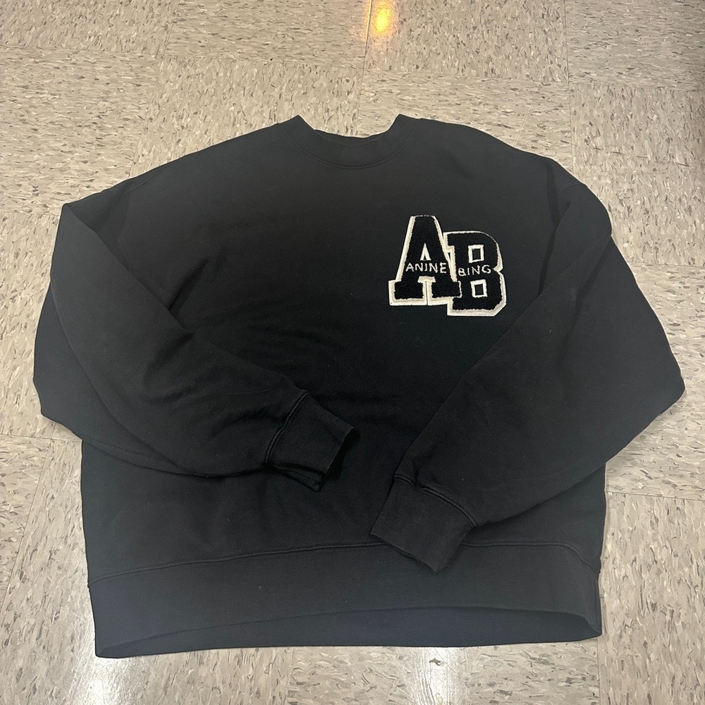 Anine Bing Miles Sweatshirt Letterman
